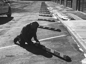 Rubber Parking Blocks